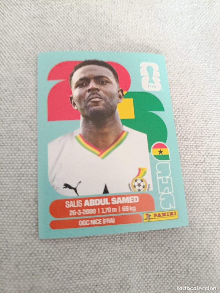 Cromos de f&uacute;tbol: Mundial Estados Unidos-Mexico-Canad&aacute; 2026. 11- Abdul Samed. Ghana. Nunca pegado.