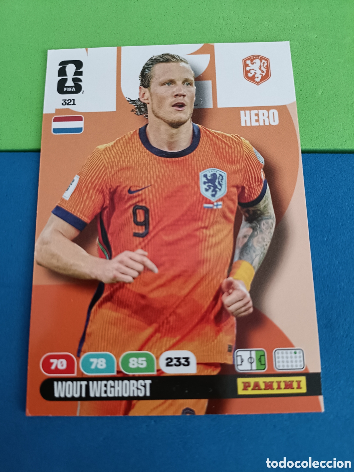 Fu&szlig;ball-Sticker: Adrenalyn XL Fifa World cup 2026 mundial - 321 Weghorst