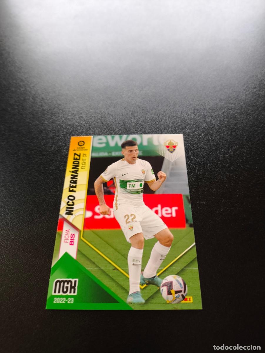 Fu&szlig;ball-Sticker: 144 BIS Nico Fern&aacute;ndez ELCHE PANINI LIGA MEGACRACKS MGK 2022 2023 22 23 NO ESTE ADRENALYN