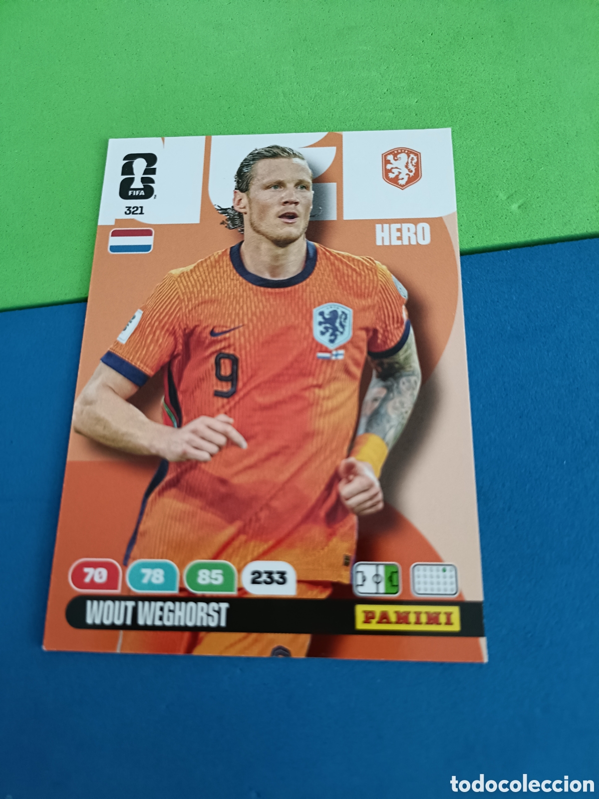 Fu&szlig;ball-Sticker: Adrenalyn XL Fifa World cup 2026 mundial - 321 Weghorst