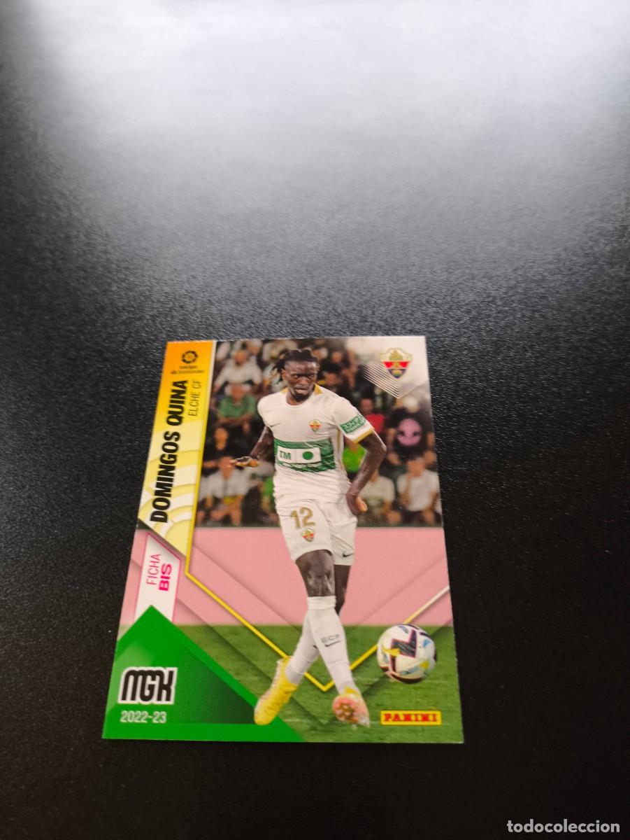 Fu&szlig;ball-Sticker: 147 BIS Domingos Quina ELCHE PANINI LIGA MEGACRACKS MGK 2022 2023 22 23 NO ESTE ADRENALYN