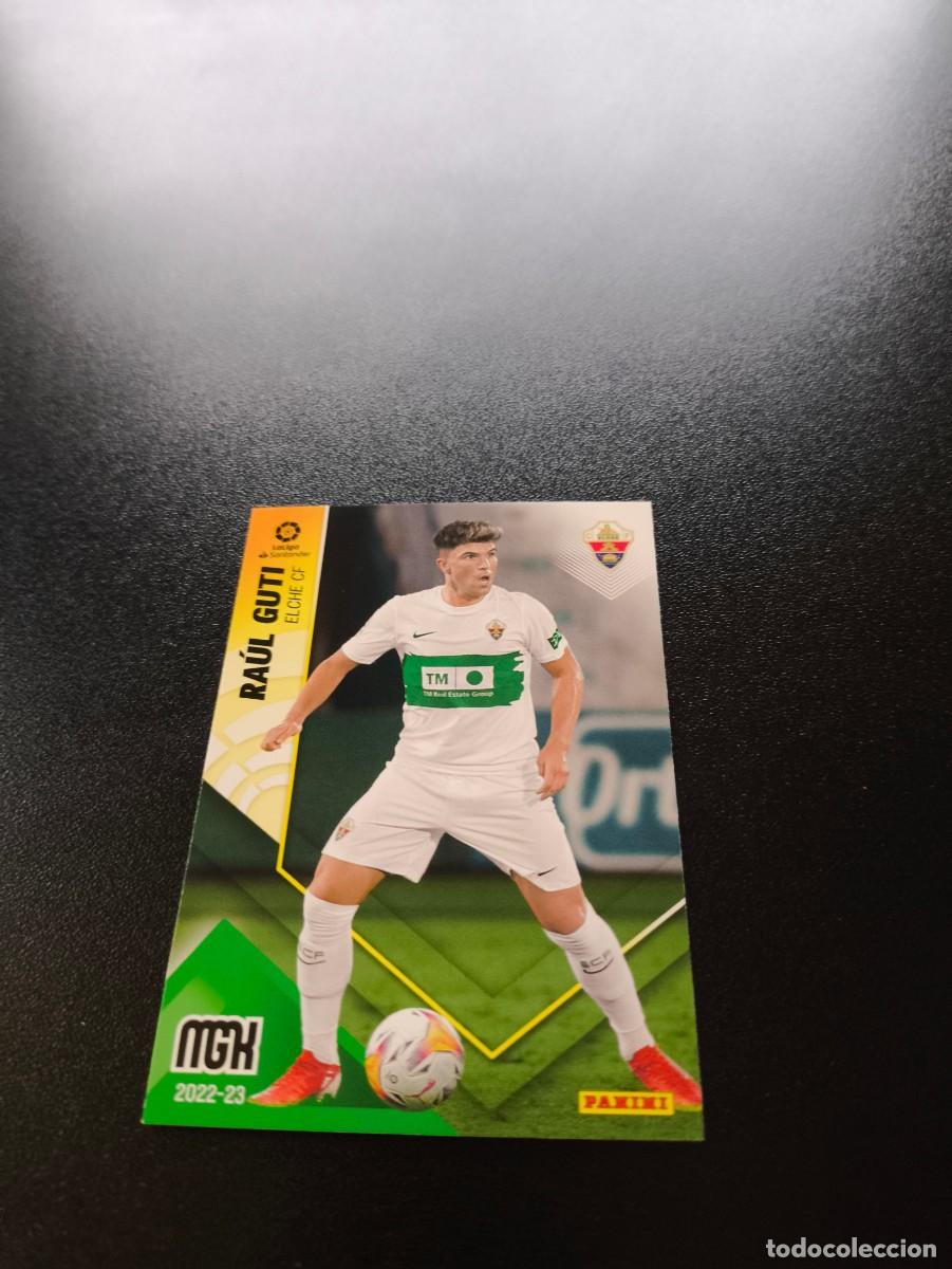 Fu&szlig;ball-Sticker: 150 Ra&uacute;l Guti ELCHE PANINI LIGA MEGACRACKS MGK 2022 2023 22 23 NO ESTE ADRENALYN