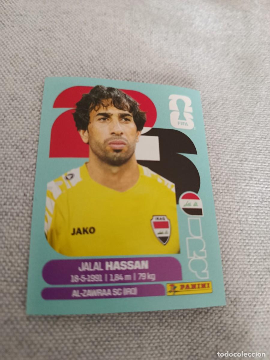 Cromos de f&uacute;tbol: Mundial Estados Unidos-Mexico-Canad&aacute; 2026. 2- Hassan. Iraq. Nunca pegado.
