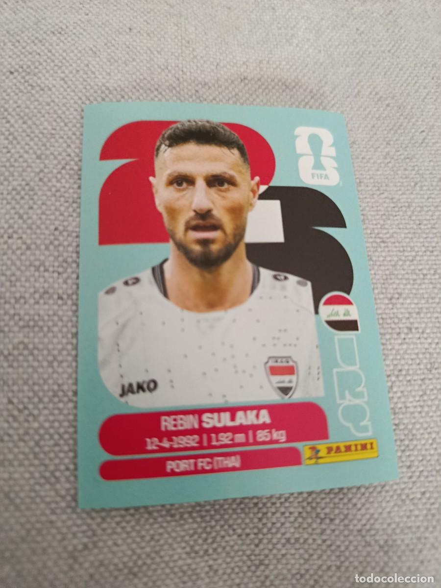 Cromos de f&uacute;tbol: Mundial Estados Unidos-Mexico-Canad&aacute; 2026. 3- Sulaka. Iraq. Nunca pegado.