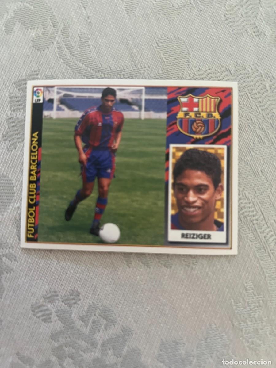 Cromos de f&uacute;tbol: REIZIGER VERSION i BARCELONA FICHAJE 9 SIN PEGAR EDICIONES ESTE 97 98 1997 1998