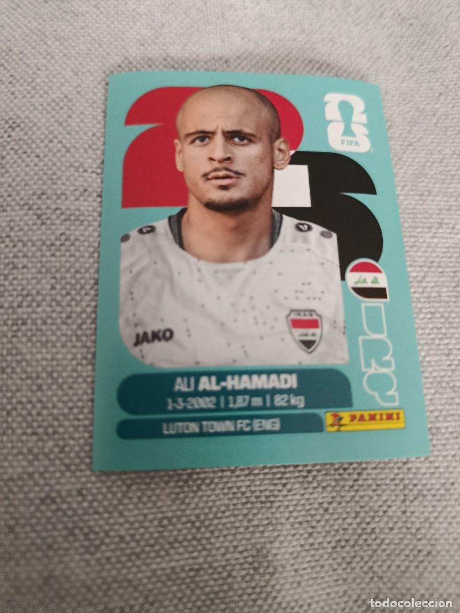 Cromos de f&uacute;tbol: Mundial Estados Unidos-Mexico-Canad&aacute; 2026. 18- Al-Hamadi. Iraq. Nunca pegado.