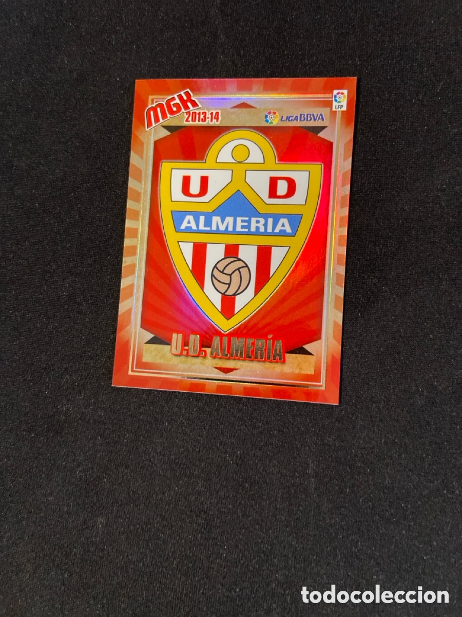 Cromos de f&uacute;tbol: ESCUDO 1 (ALMER&Iacute;A) MEGA