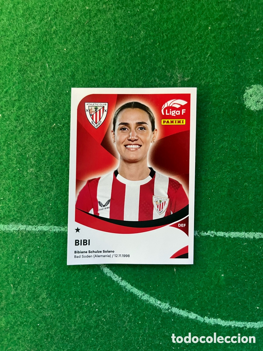 Figurine di Calcio: 8 BIBI ATHLETIC DE BILBAO LIGA F FEMENINA 2024 2025 PANINI