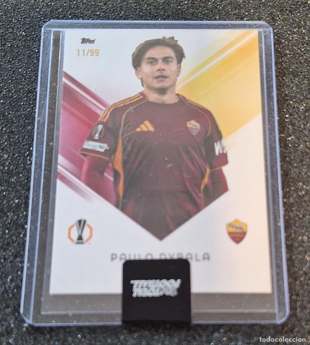 Figurine di Calcio: Paulo Dybala As Roma Topps Total Football 11/99