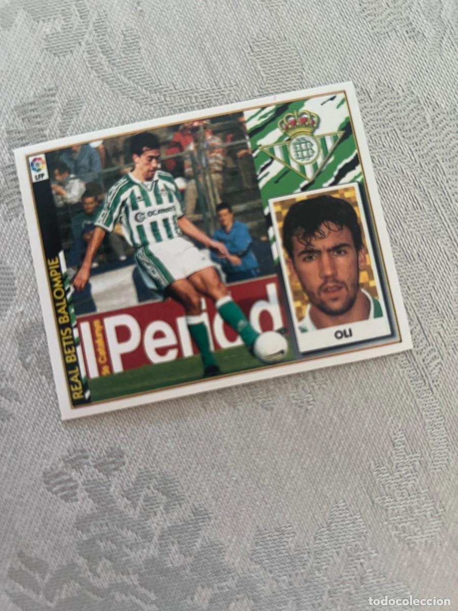 Figurine di Calcio: OLI. BETIS coloca SIN PEGAR SIN PEGAR EDICIONES ESTE 97 98 1997 1998