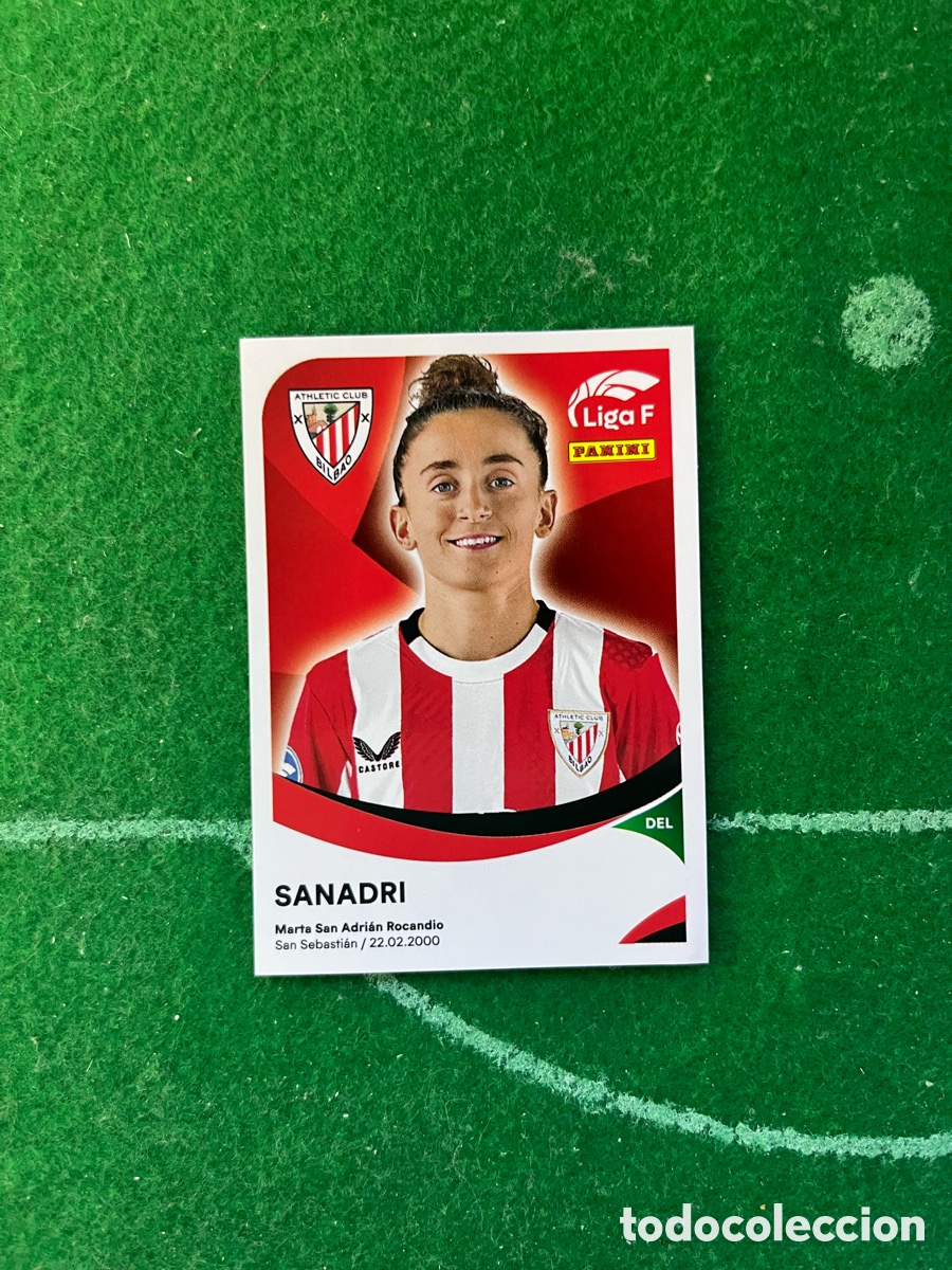 Figurine di Calcio: 20 B SANADRI ATHLETIC DE BILBAO LIGA F FEMENINA 2024 2025 PANINI