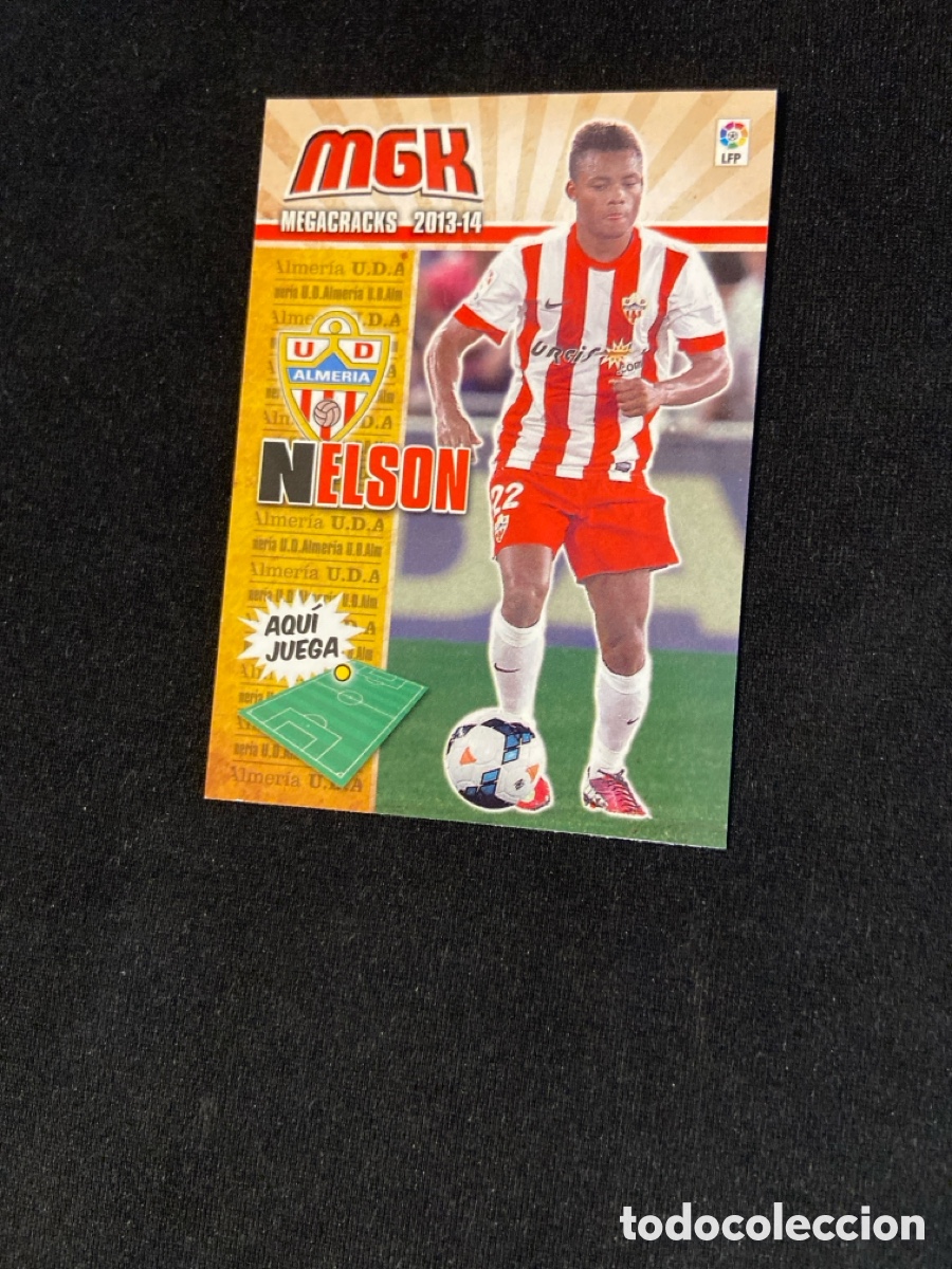 Cromos de f&uacute;tbol: NELSON 3 BIS (ALMERIA)