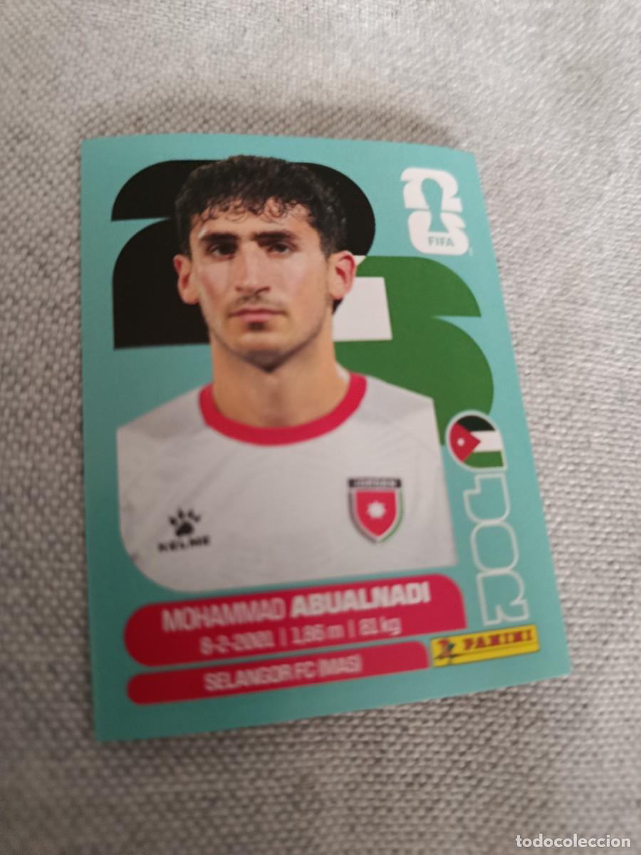 Cromos de f&uacute;tbol: Mundial Estados Unidos-Mexico-Canad&aacute; 2026. 8- Abualnadi. Jordania. Nunca pegado.