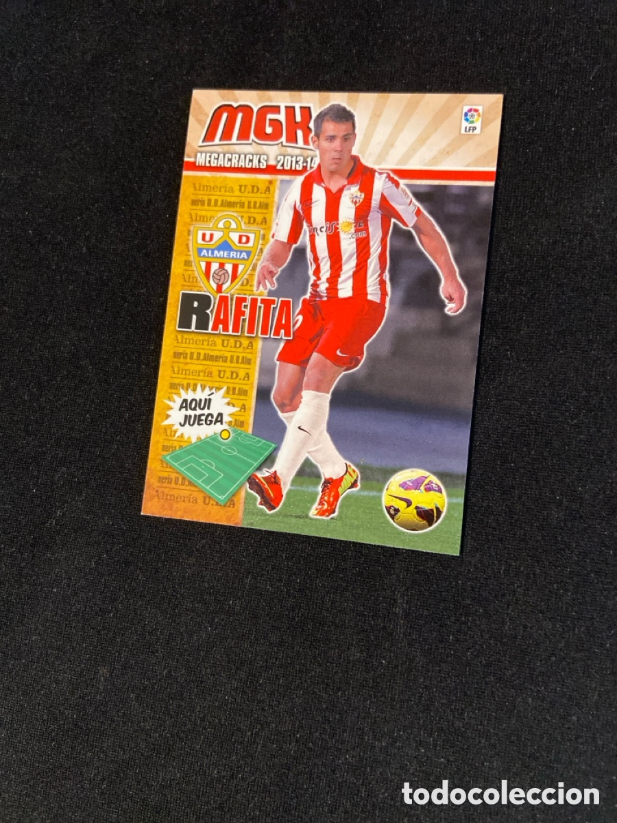 Cromos de f&uacute;tbol: RAFITA 4 (ALMERIA) MEGA