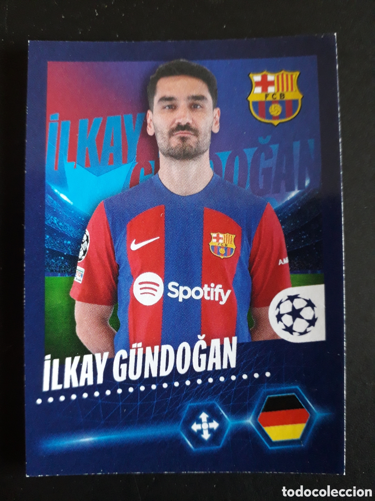 Cromos de f&uacute;tbol: G&Uuml;NDOĞAN FC BARCELONA N&deg; 130 UEFA CHAMPIONS LEAGUE SEASON TOPPS 23 24 2023 2024 PEDIDO M&Iacute;NIMO 3&euro;