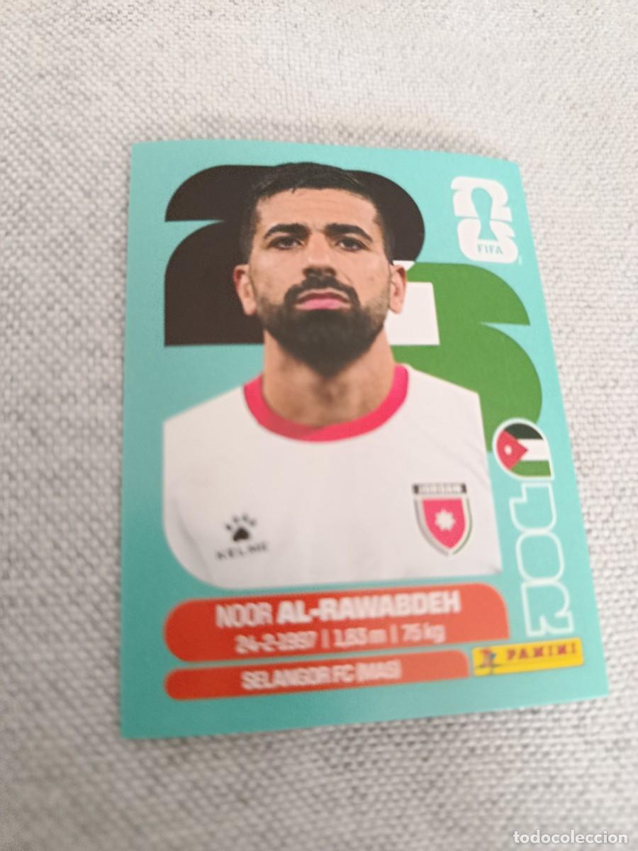 Cromos de f&uacute;tbol: Mundial Estados Unidos-Mexico-Canad&aacute; 2026. 11- Al-Rawabdeh. Jordania. Nunca pegado.