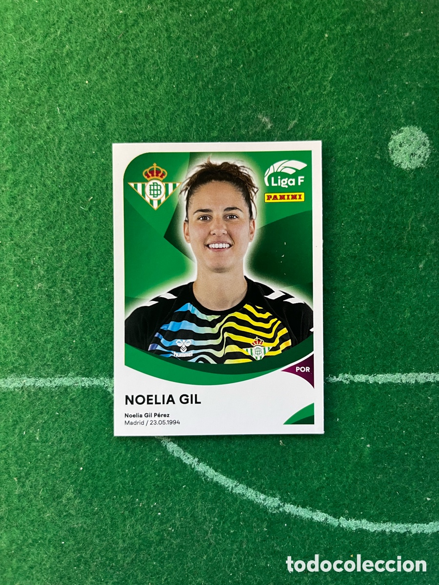 Cromos de f&uacute;tbol: 65 NOELIA GIL REAL BETIS LIGA F FEMENINA 2024 2025 PANINI