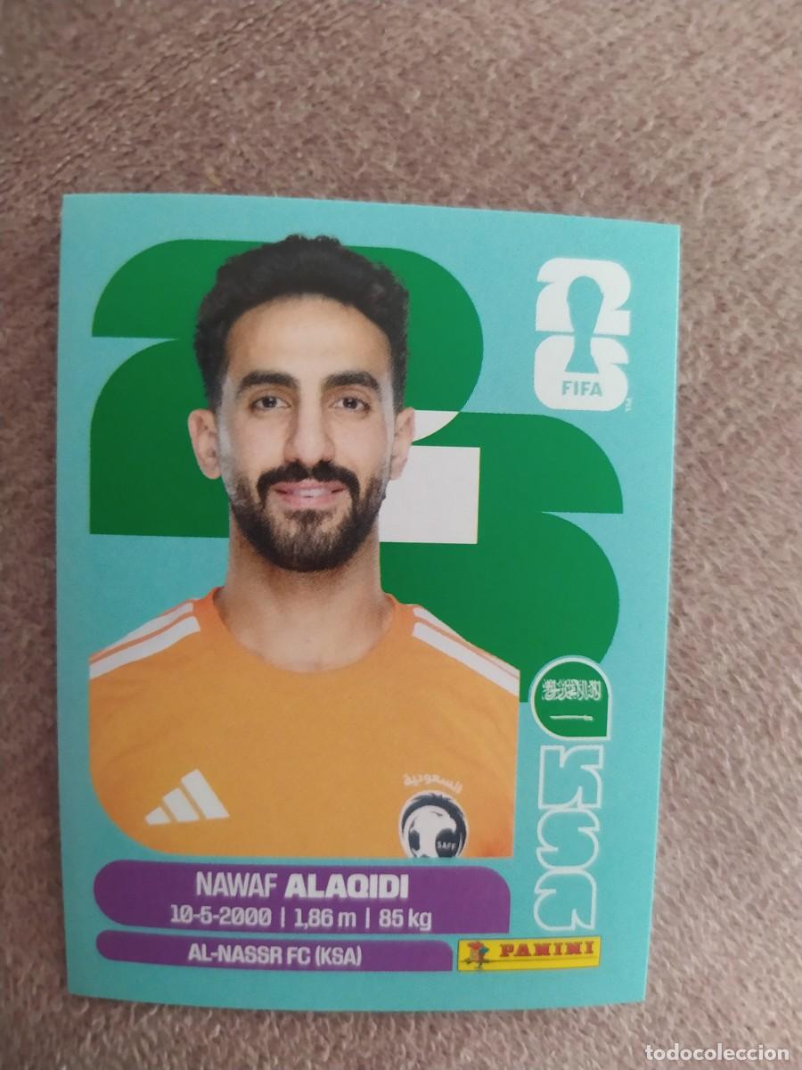 Cromos de f&uacute;tbol: KSA 02 Nawaf ALAQIDI 2 Arabia Saud&iacute; mundial 2026 panini