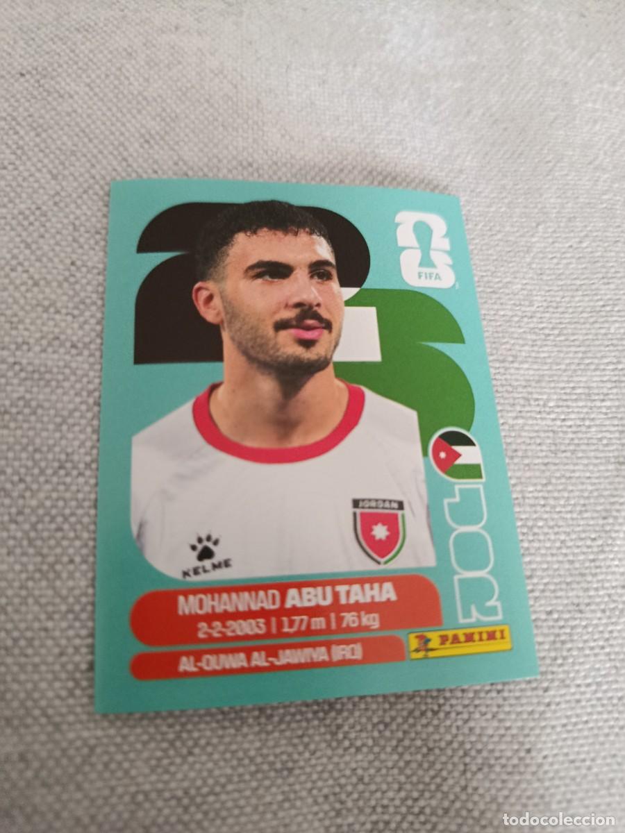 Cromos de f&uacute;tbol: Mundial Estados Unidos-Mexico-Canad&aacute; 2026. 12- Abu Taha. Jordania. Nunca pegado.