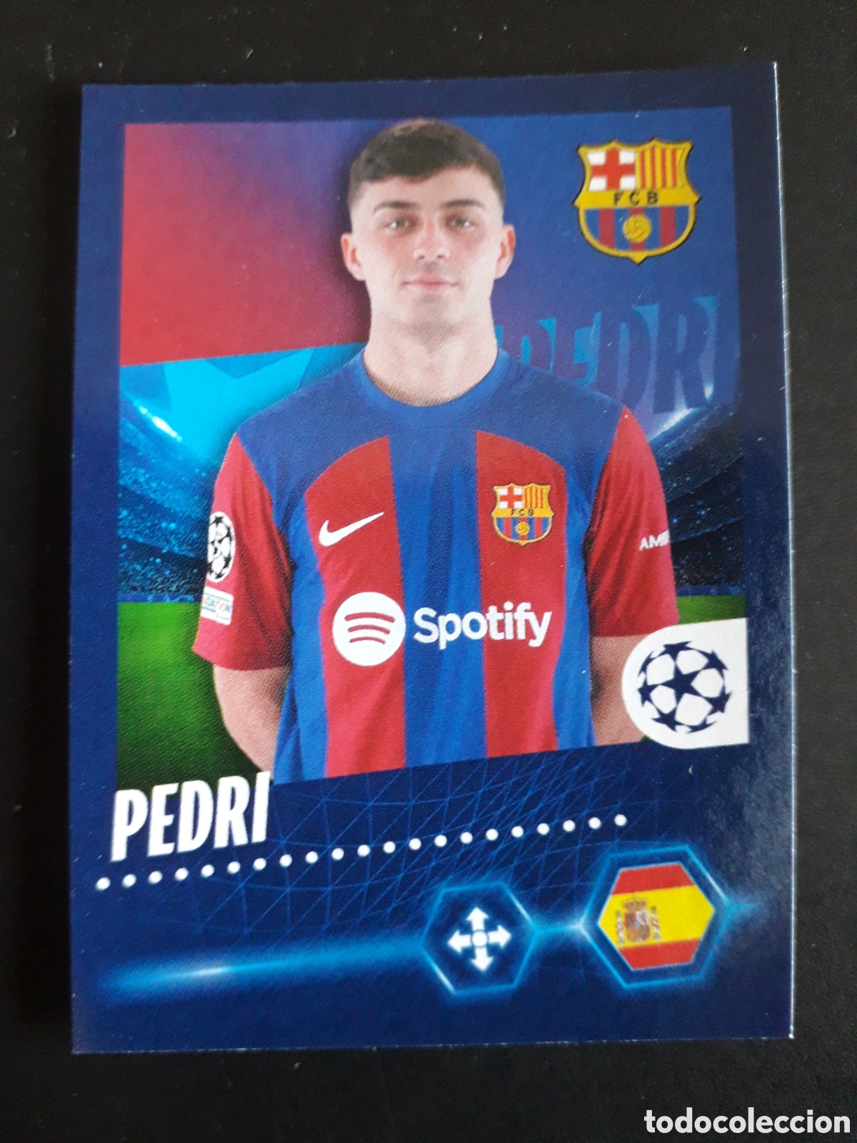Cromos de f&uacute;tbol: PEDRI FC BARCELONA N&deg; 131 UEFA CHAMPIONS LEAGUE SEASON TOPPS 23 24 2023 2024 PEDIDO M&Iacute;NIMO 3&euro;