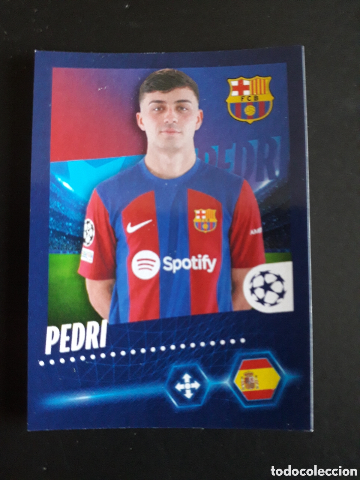 Cromos de f&uacute;tbol: PEDRI FC BARCELONA N&deg; 131 UEFA CHAMPIONS LEAGUE SEASON TOPPS 23 24 2023 2024 PEDIDO M&Iacute;NIMO 3&euro;