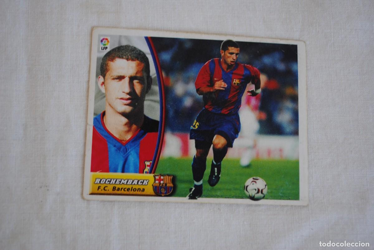 Cromos de f&uacute;tbol: CROMO DE FUTBOL LIGA 2003 - 2004, ROCHEMBACK