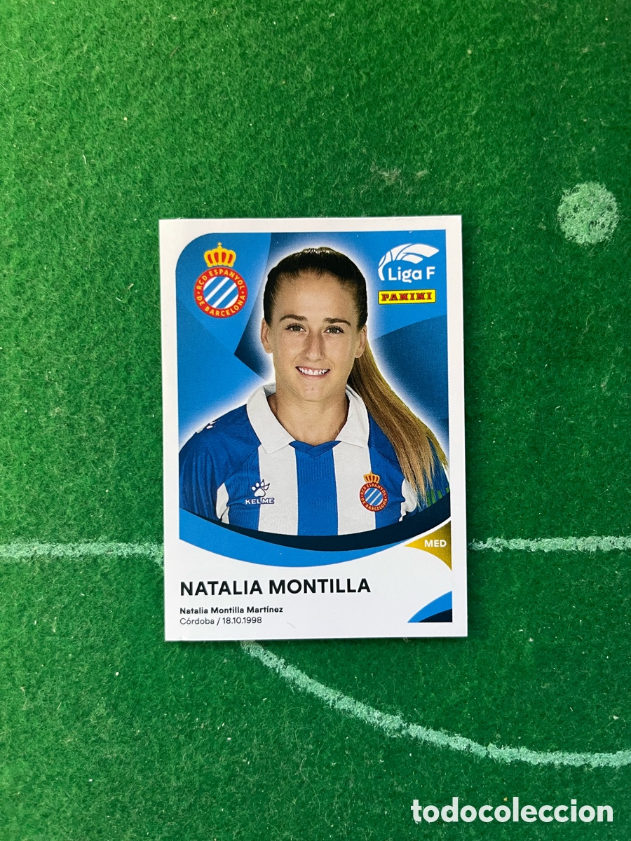 Cromos de f&uacute;tbol: 157 A NATALIA MONTILLA ESPANYOL LIGA F FEMENINA 2024 2025 PANINI