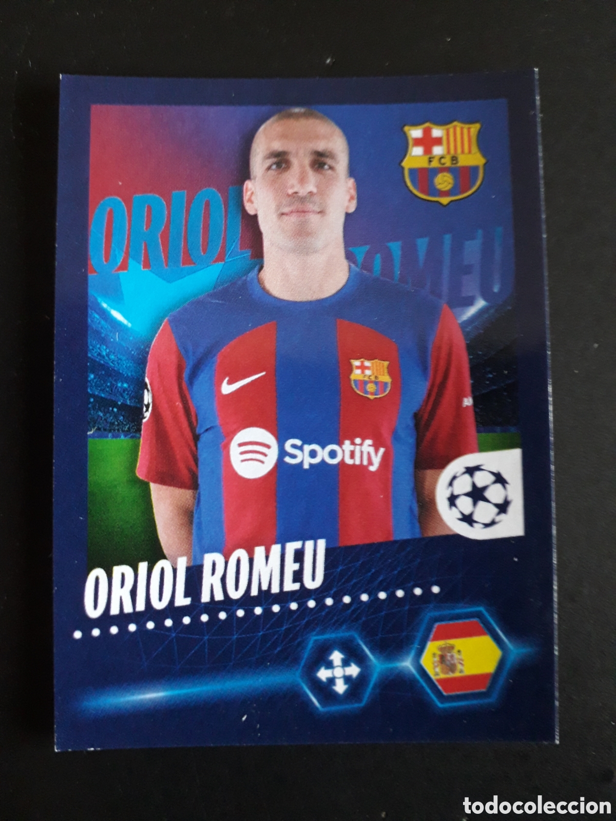 Cromos de f&uacute;tbol: ORIOL ROMEU FC BARCELONA N&deg; 135 UEFA CHAMPIONS LEAGUE SEASON TOPPS 23 24 2023 2024 PEDIDO M&Iacute;NIMO 3&euro;.