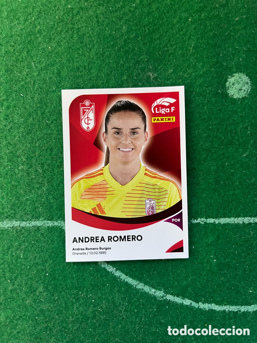 Cromos de f&uacute;tbol: 165 B ANDREA ROMERO GRANADA LIGA F FEMENINA 2024 2025 PANINI