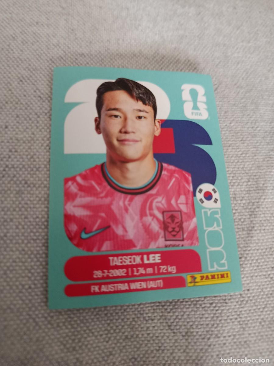 Cromos de f&uacute;tbol: Mundial Estados Unidos-Mexico-Canad&aacute; 2026. 8- Lee. Corea del Sur. Nunca pegado.