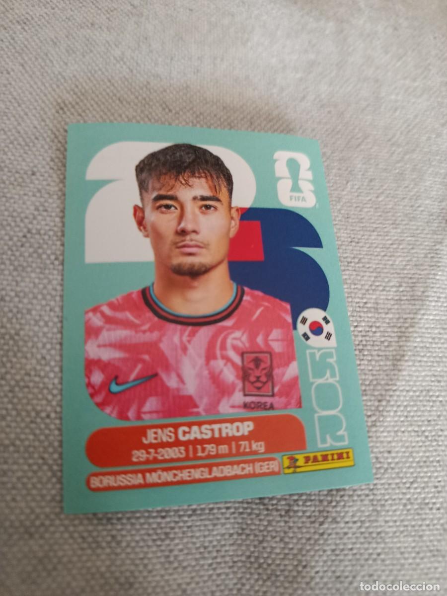 Cromos de Futebol: Mundial Estados Unidos-Mexico-Canad&aacute; 2026. 15- Castrop. Corea del Sur. Nunca pegado.
