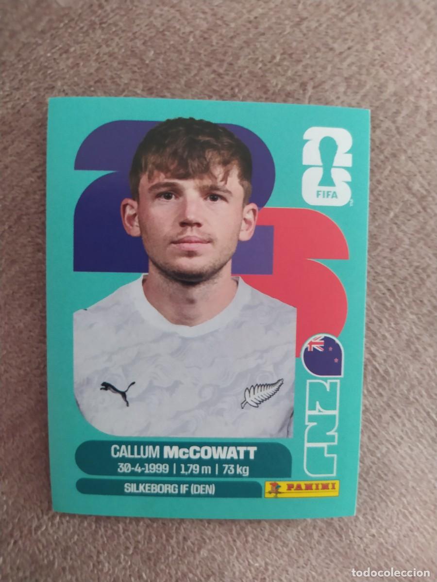 Cromos de Futebol: NZL 19 Callum McCOWATT Nueva Zelanda mundial 2026 panini