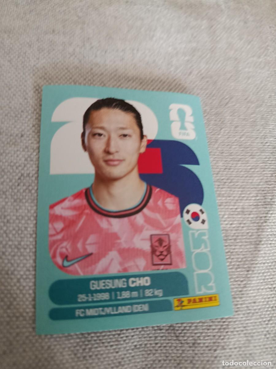 Cromos de Futebol: Mundial Estados Unidos-Mexico-Canad&aacute; 2026. 17- Cho. Corea del Sur. Nunca pegado.