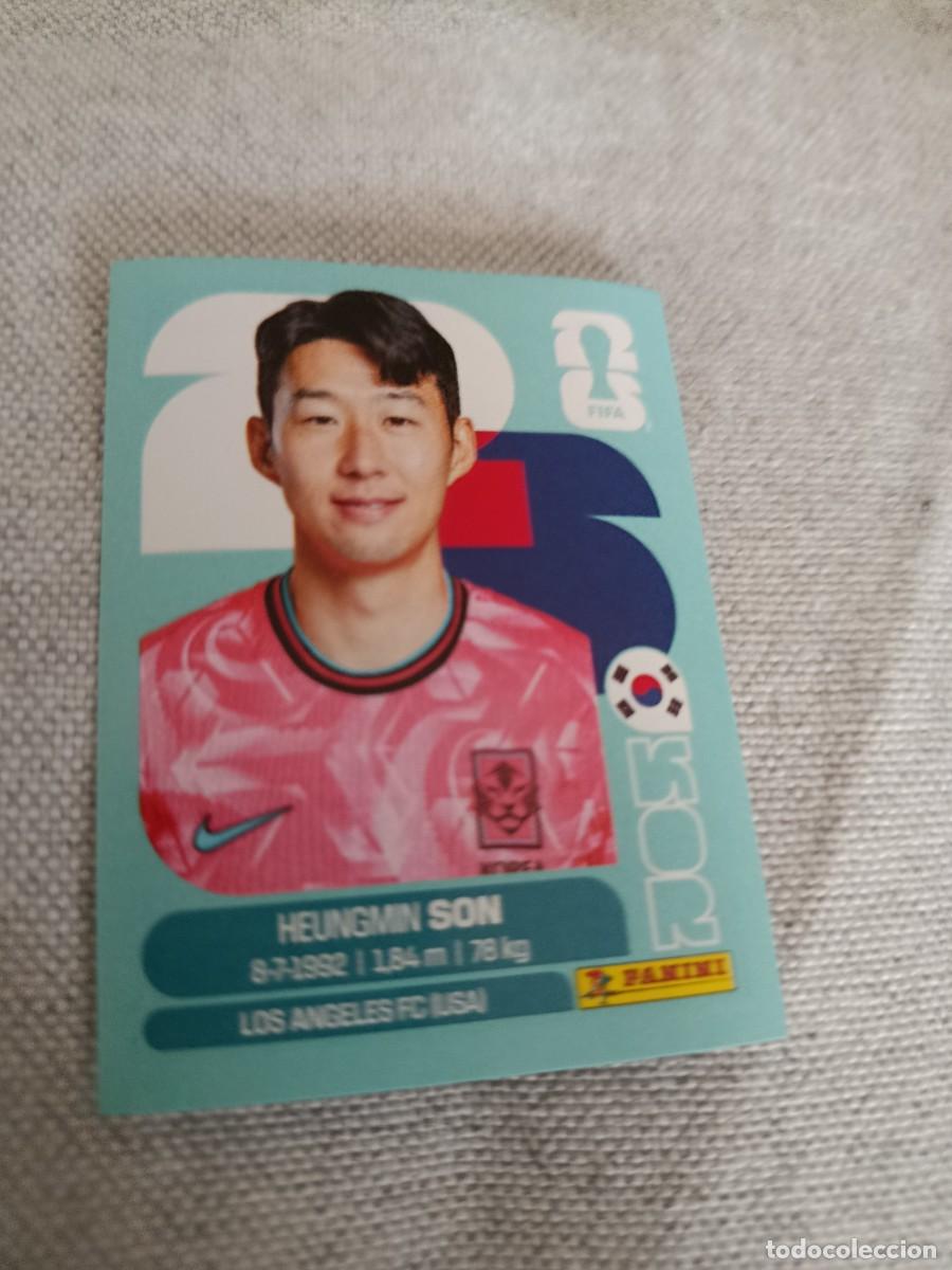 Cromos de Futebol: Mundial Estados Unidos-Mexico-Canad&aacute; 2026. 18- Son. Corea del Sur. Nunca pegado.
