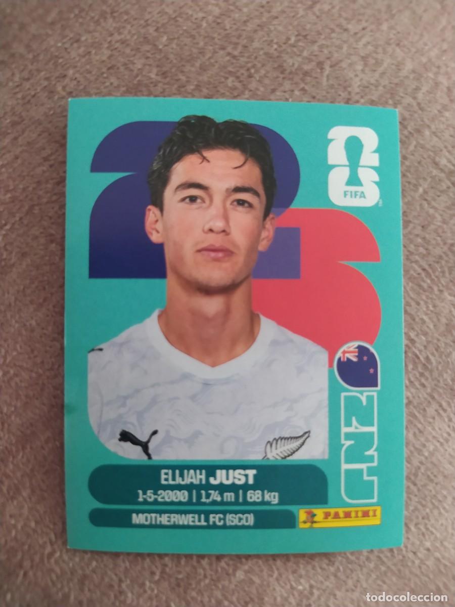 Cromos de Futebol: NZL 18 Elijah JUST Nueva Zelanda mundial 2026 panini