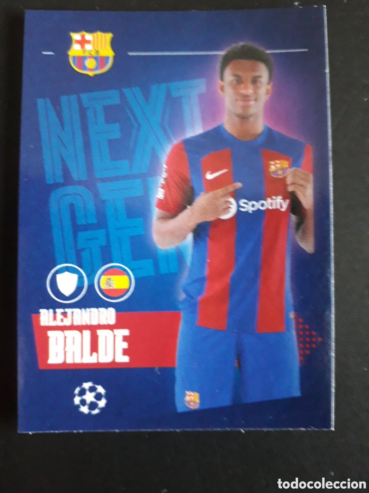 Cromos de Futebol: BALDE FC BARCELONA N&deg; 140 UEFA CHAMPIONS LEAGUE SEASON TOPPS 23 24 2023 2024 PEDIDO M&Iacute;NIMO 3&euro;