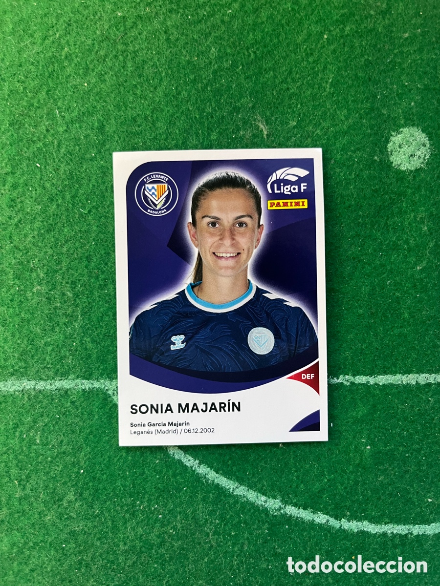 Cromos de Futebol: 189 SONIA MAJARIN LEVANTE BADALONA LIGA F FEMENINA 2024 2025 PANINI