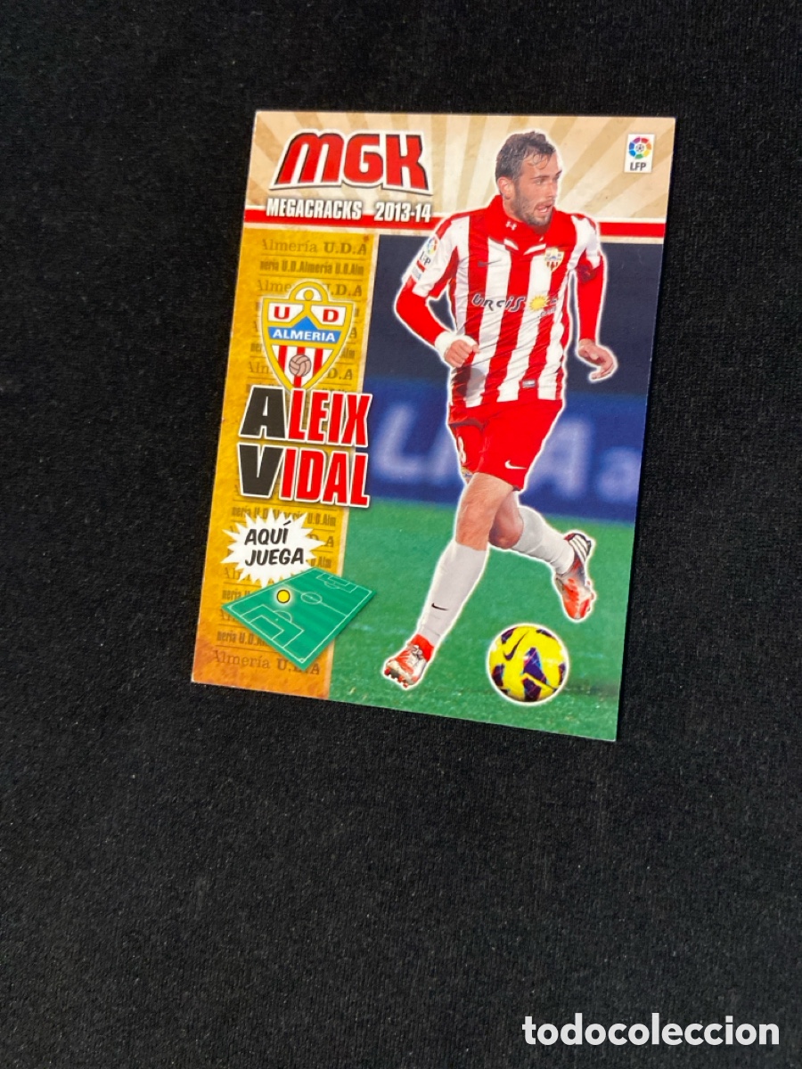 Fu&szlig;ball-Sticker: ALEIX VIDAL 14 (ALMERIA)