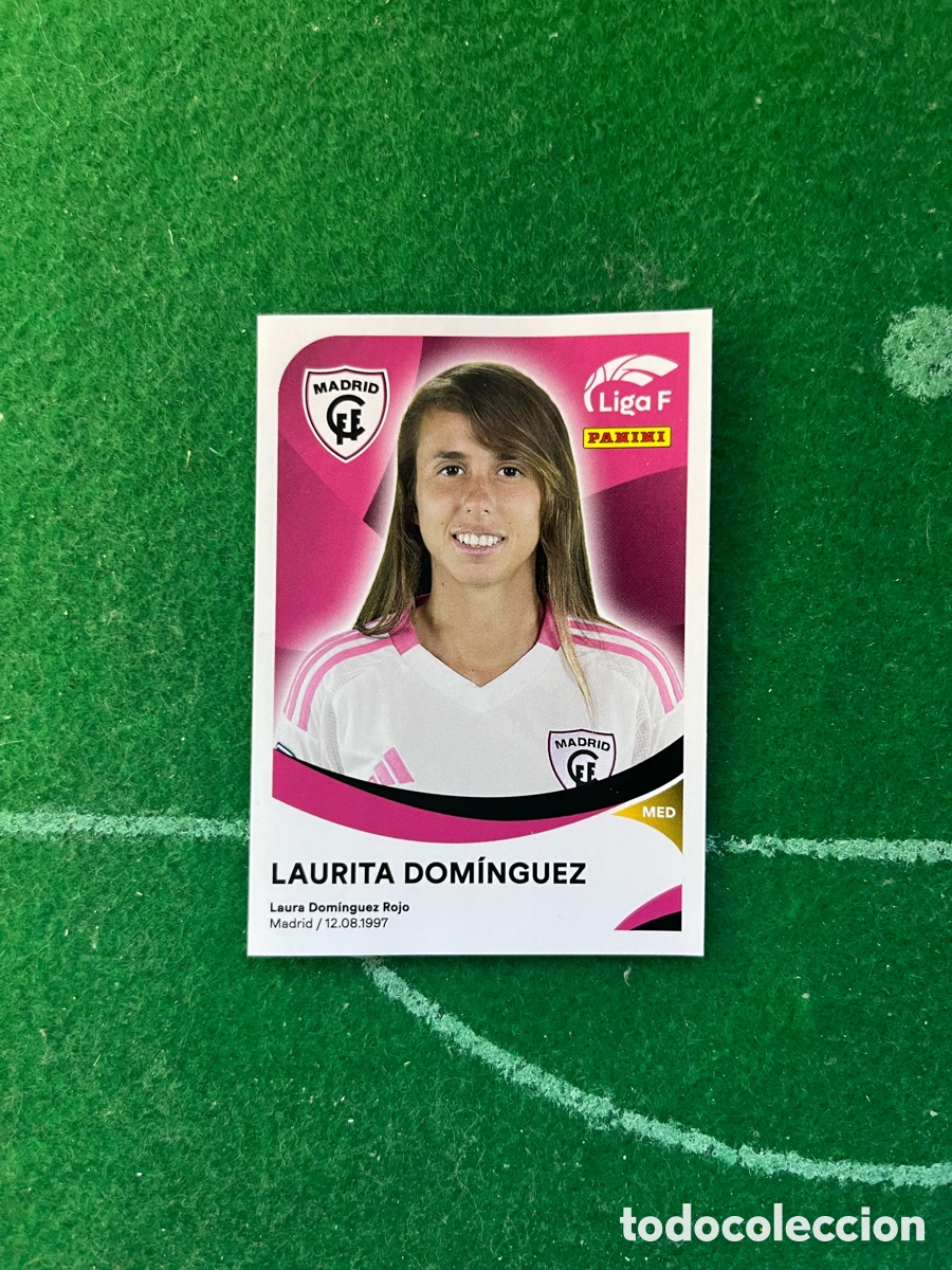 Cromos de f&uacute;tbol: 236 LAURITA DOM&Iacute;NGUEZ MADRID CFF LIGA F FEMENINA 2024 2025 PANINI