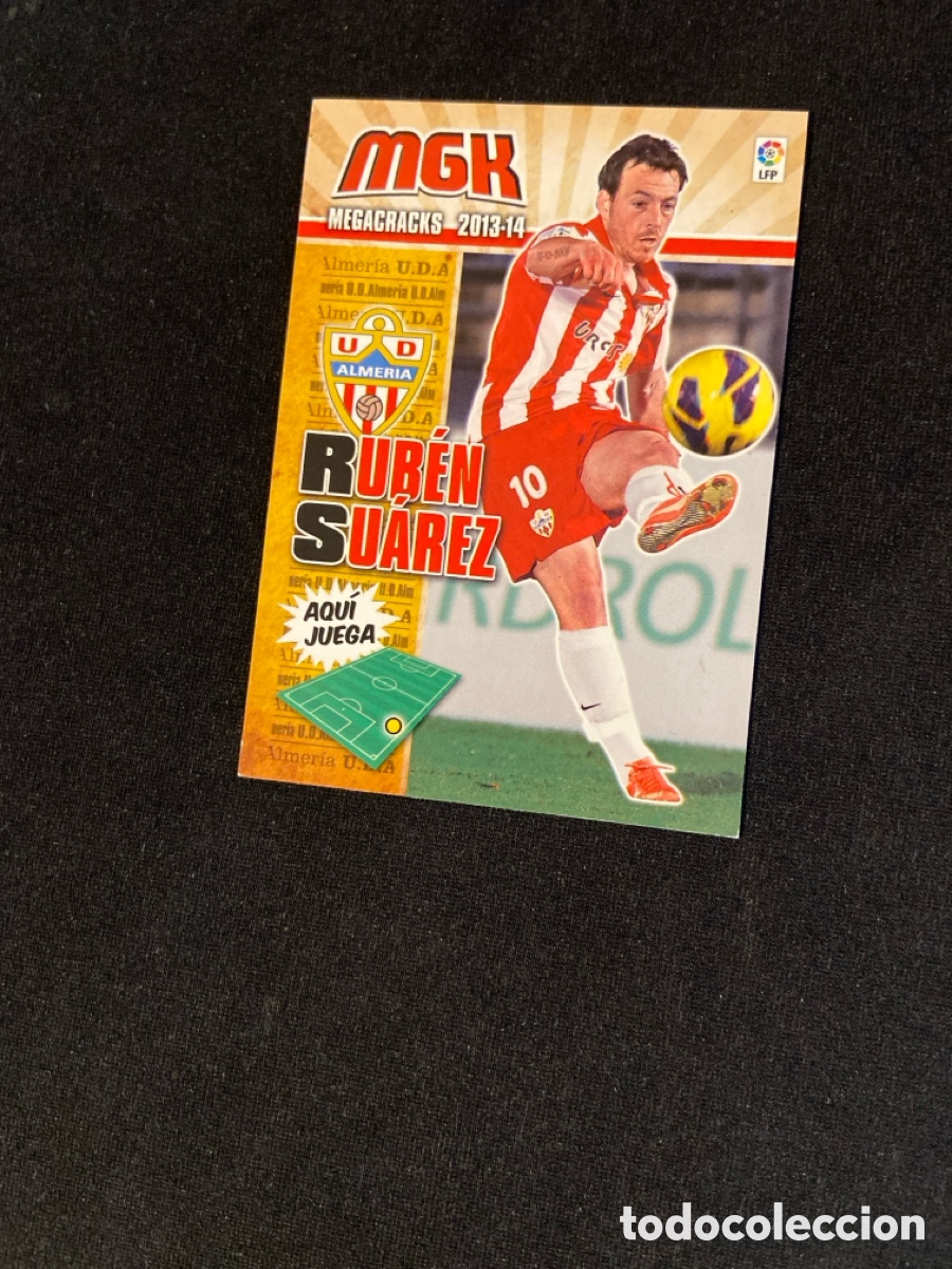 Cromos de f&uacute;tbol: RUBEN SUAREZ 15 (ALMERIA)