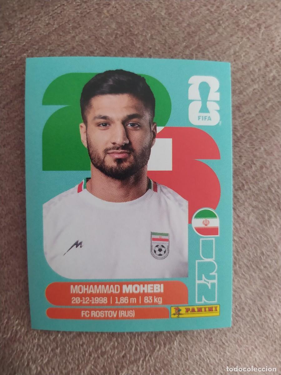 Cromos de f&uacute;tbol: IRN 16 Mohammad MOHEBI Ir&aacute;n mundial 2026 panini