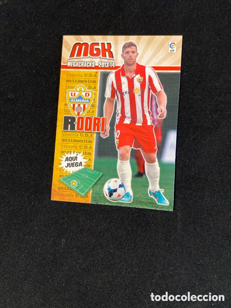 Cromos de f&uacute;tbol: RODRI 16 BIS (ALMERIA)