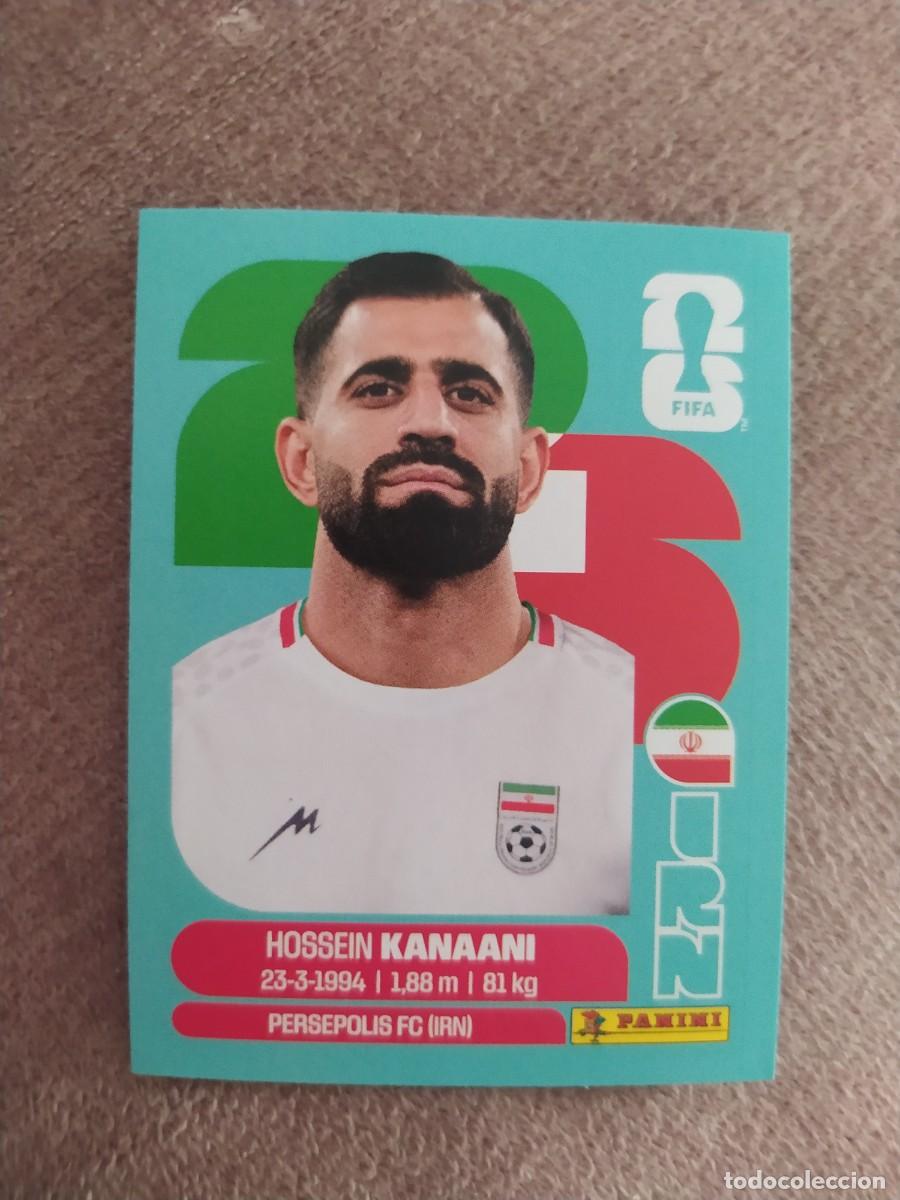 Cromos de f&uacute;tbol: IRN 08 Hossein KANAANI 8 Ir&aacute;n mundial 2026 panini