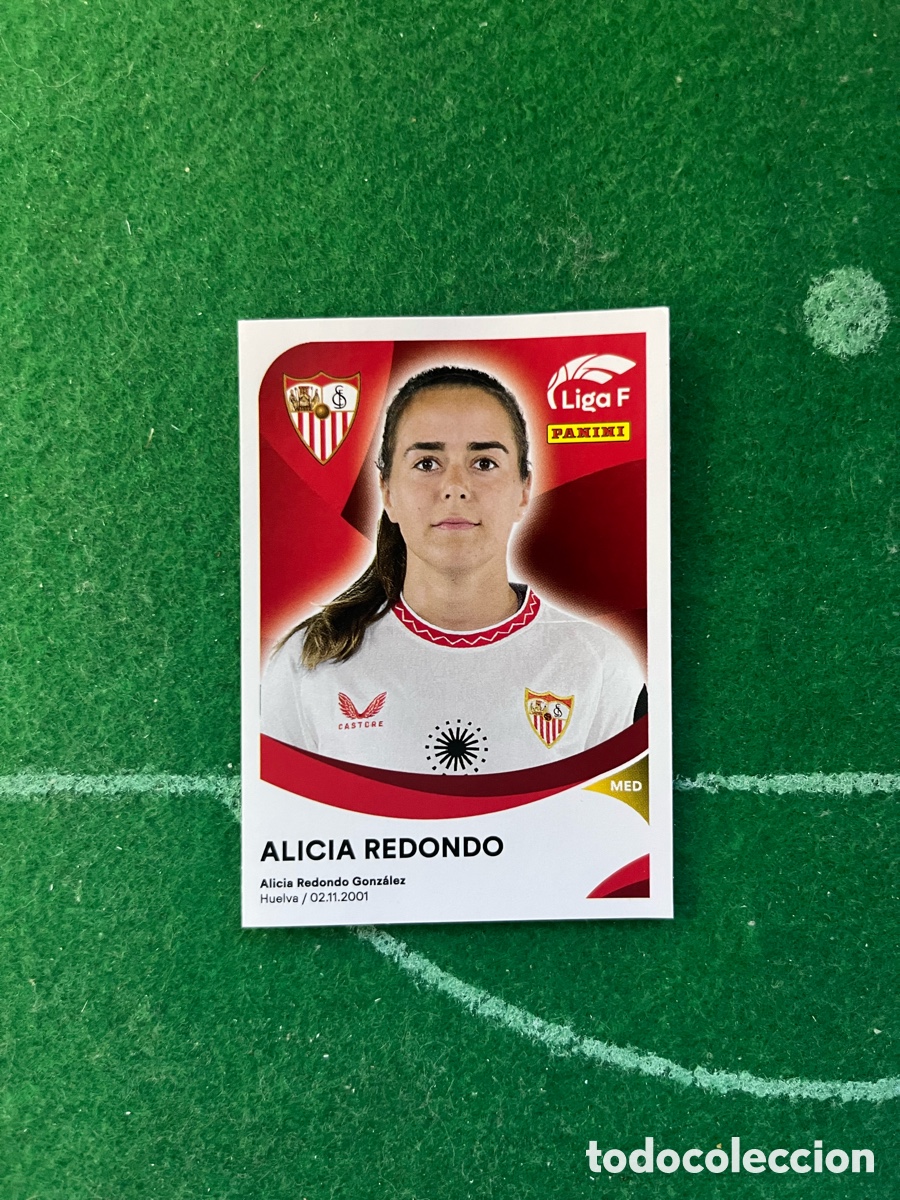 Cromos de f&uacute;tbol: 293 ALICIA REDONDO SEVILLA LIGA F FEMENINA 2024 2025 PANINI