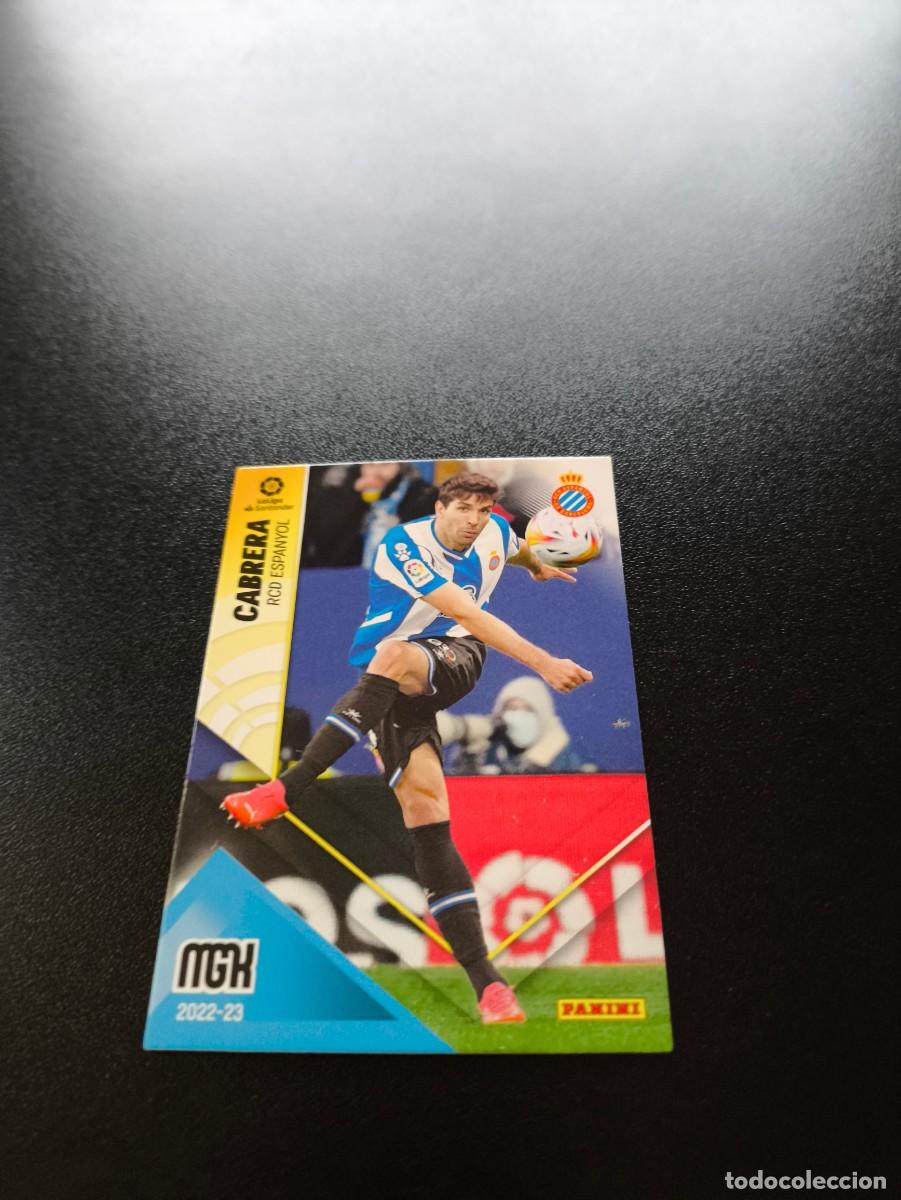 Cromos de f&uacute;tbol: 160 Cabrera ESPANYOL PANINI LIGA MEGACRACKS MGK 2022 2023 22 23 NO ESTE ADRENALYN
