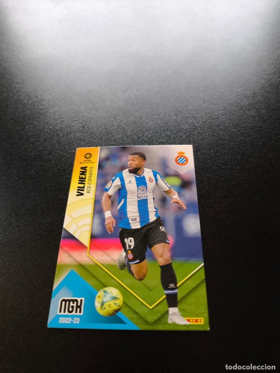 Cromos de f&uacute;tbol: 162 Vilhena ESPANYOL PANINI LIGA MEGACRACKS MGK 2022 2023 22 23 NO ESTE ADRENALYN
