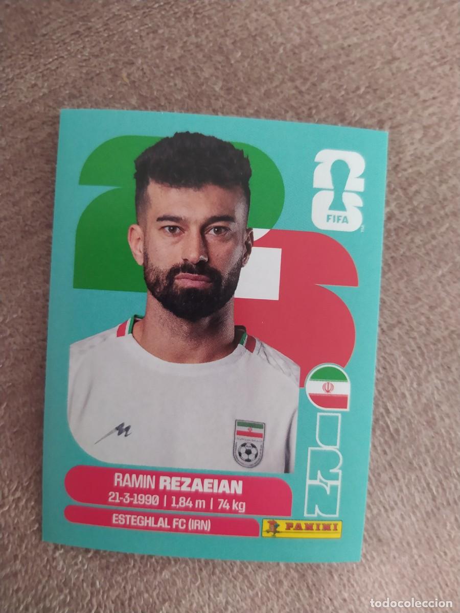 Cromos de f&uacute;tbol: IRN 07 Ramin REZAEIAN 7 Ir&aacute;n mundial 2026 panini
