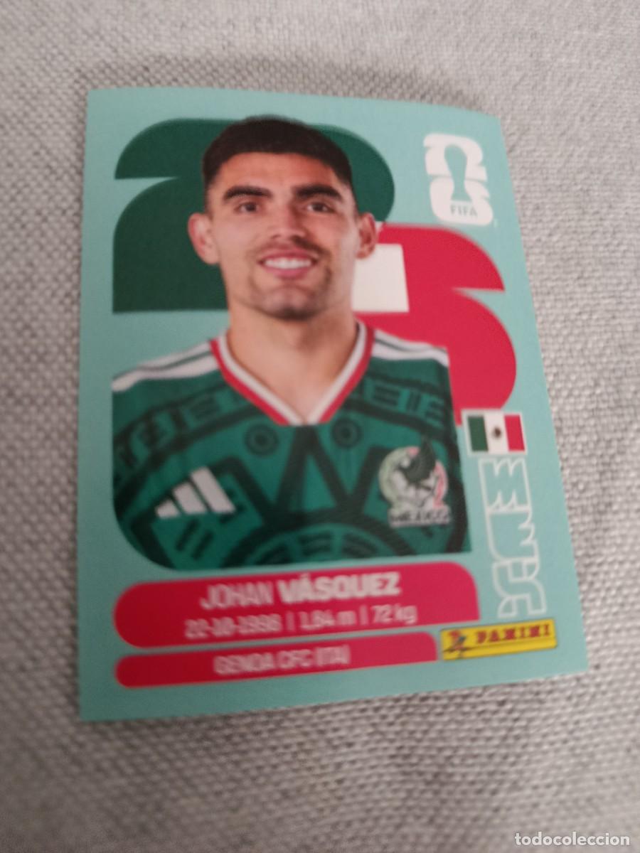 Cromos de f&uacute;tbol: Mundial Estados Unidos-Mexico-Canad&aacute; 2026. 3- V&aacute;squez. M&eacute;xico. Nunca pegado.