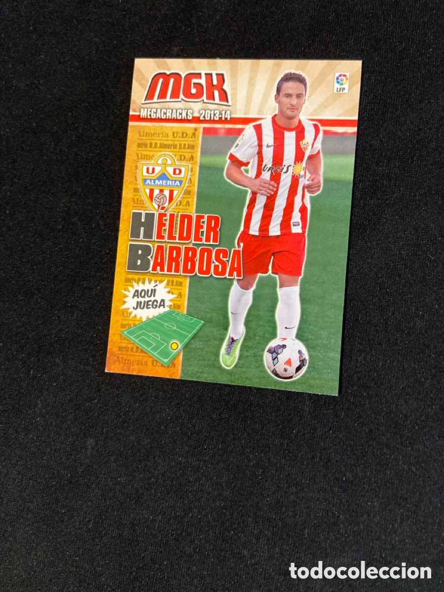 Cromos de f&uacute;tbol: HELDER BARBOSA 17 BIS (ALMERIA)