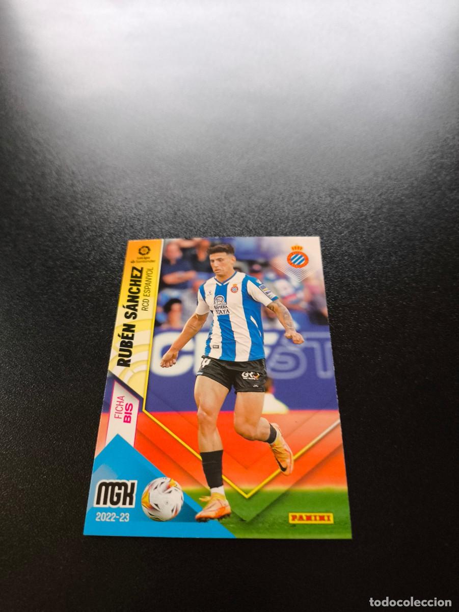 Cromos de f&uacute;tbol: 163 BIS Rub&eacute;n S&aacute;nchez ESPANYOL PANINI LIGA MEGACRACKS MGK 2022 2023 22 23 NO ESTE ADRENALYN